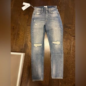 Boyish High Rise Skinny Size 24 NWT